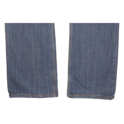 Levi's 506 Men Blue Straight Regular Stretch Jeans W40 L33 (106186)