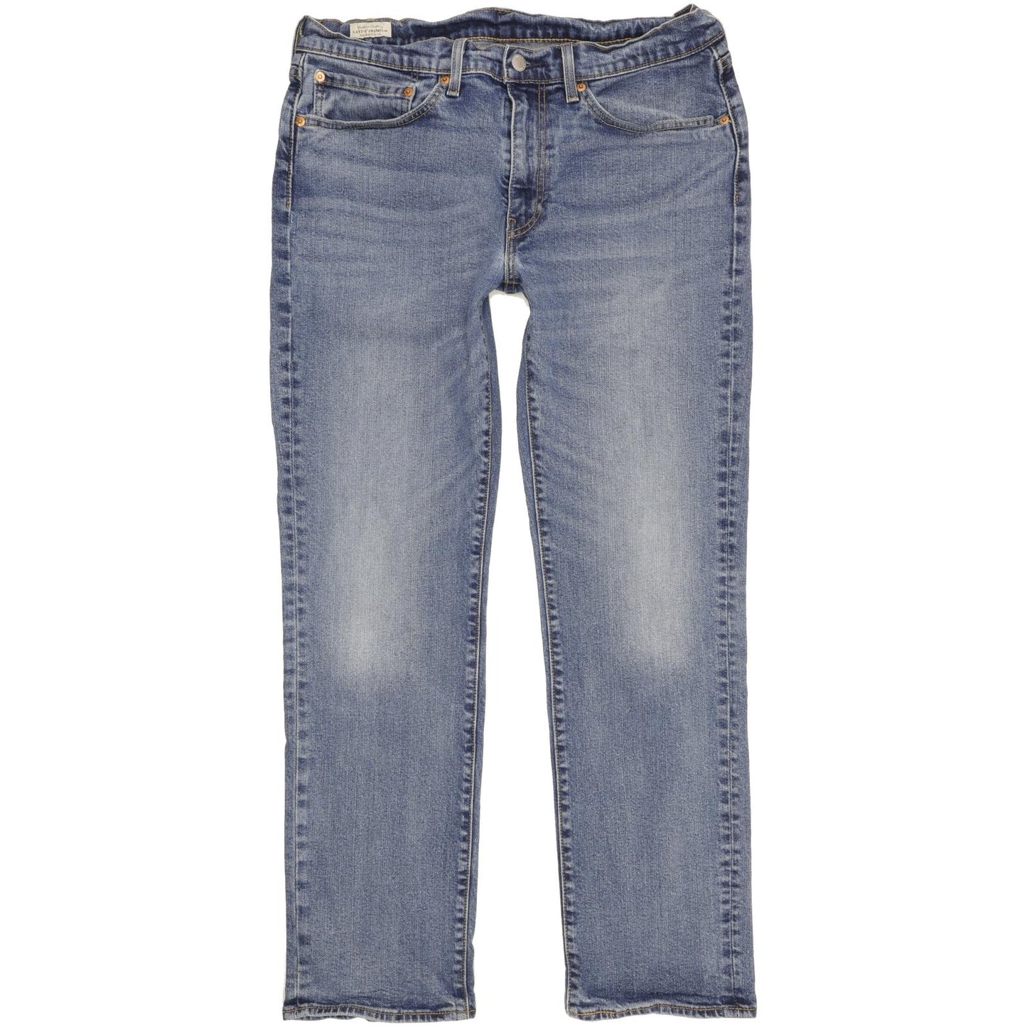 Levi's 514 Men Blue Straight Slim Stretch Jeans W34 L31 (106187)