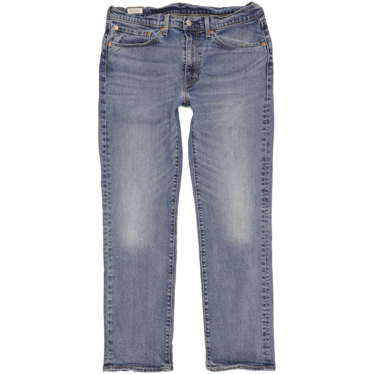 Levi's 514 Men Blue Straight Slim Stretch Jeans W34 L31 (106187)