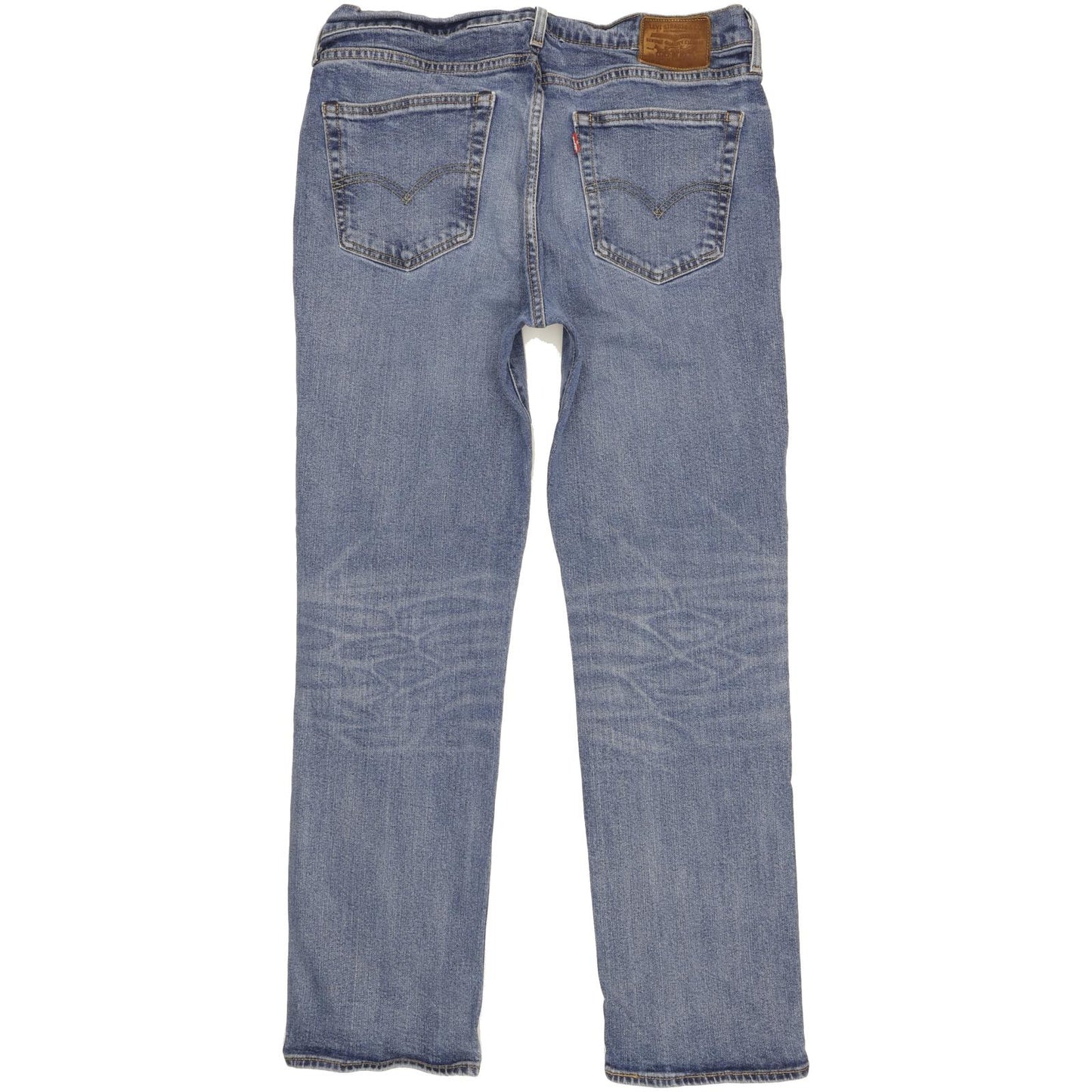 Levi's 514 Men Blue Straight Slim Stretch Jeans W34 L31 (106187)