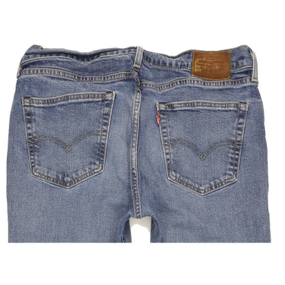 Levi's 514 Men Blue Straight Slim Stretch Jeans W34 L31 (106187)