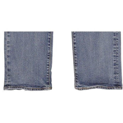 Levi's 514 Men Blue Straight Slim Stretch Jeans W34 L31 (106187)