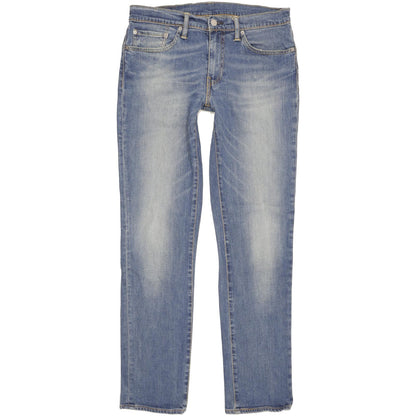 Levi's 511 Men Blue Straight Slim Stretch Jeans W32 L33 (106189)
