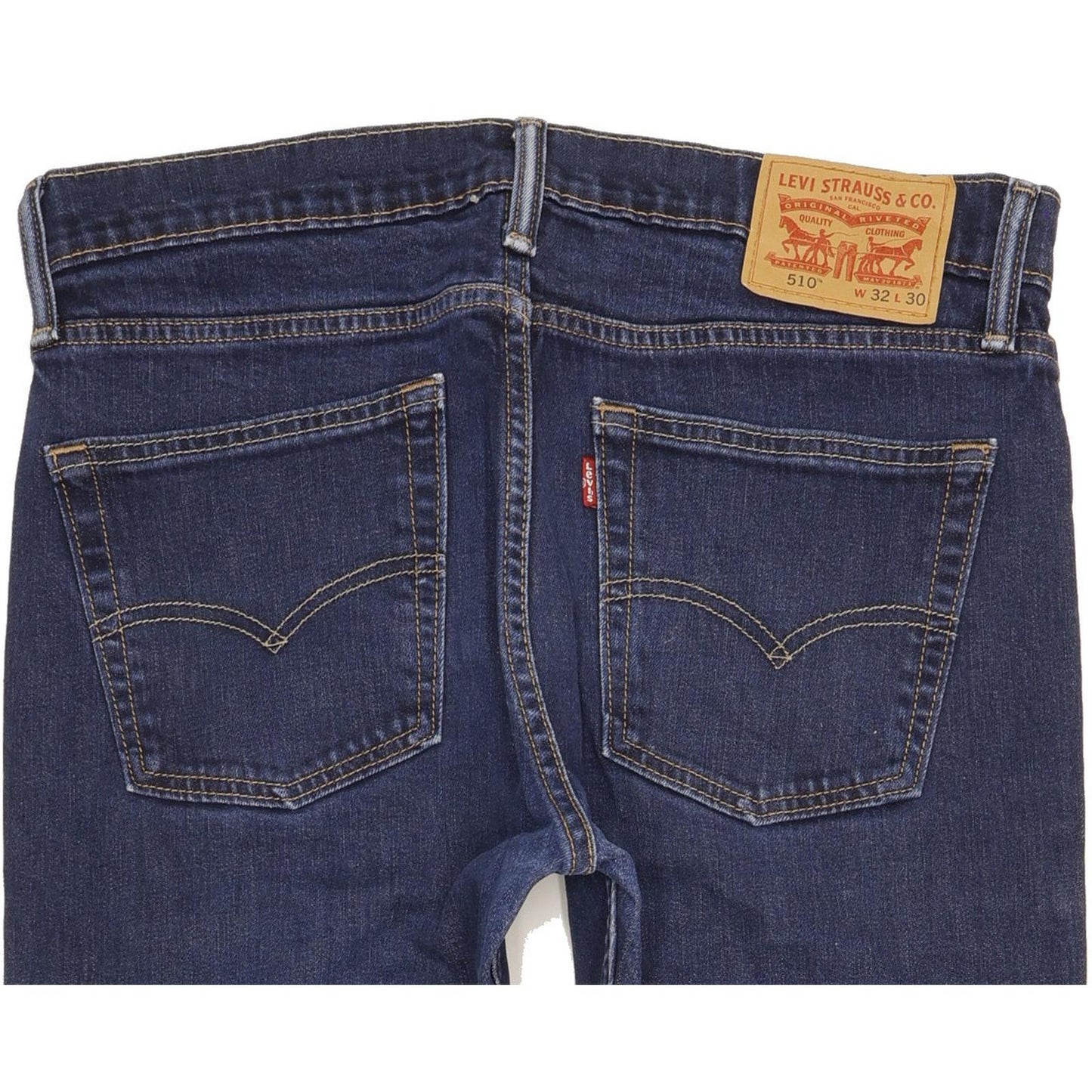 Levi's 510 Men Blue Skinny Slim Stretch Jeans W32 L28 (106190)