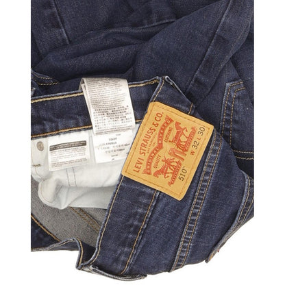 Levi's 510 Men Blue Skinny Slim Stretch Jeans W32 L28 (106190)
