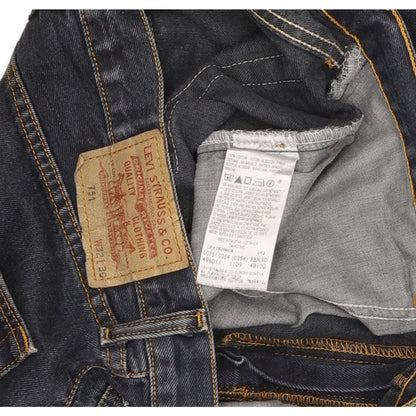 Levi's 751 Men Blue Straight Regular Jeans W32 L30 (106192)