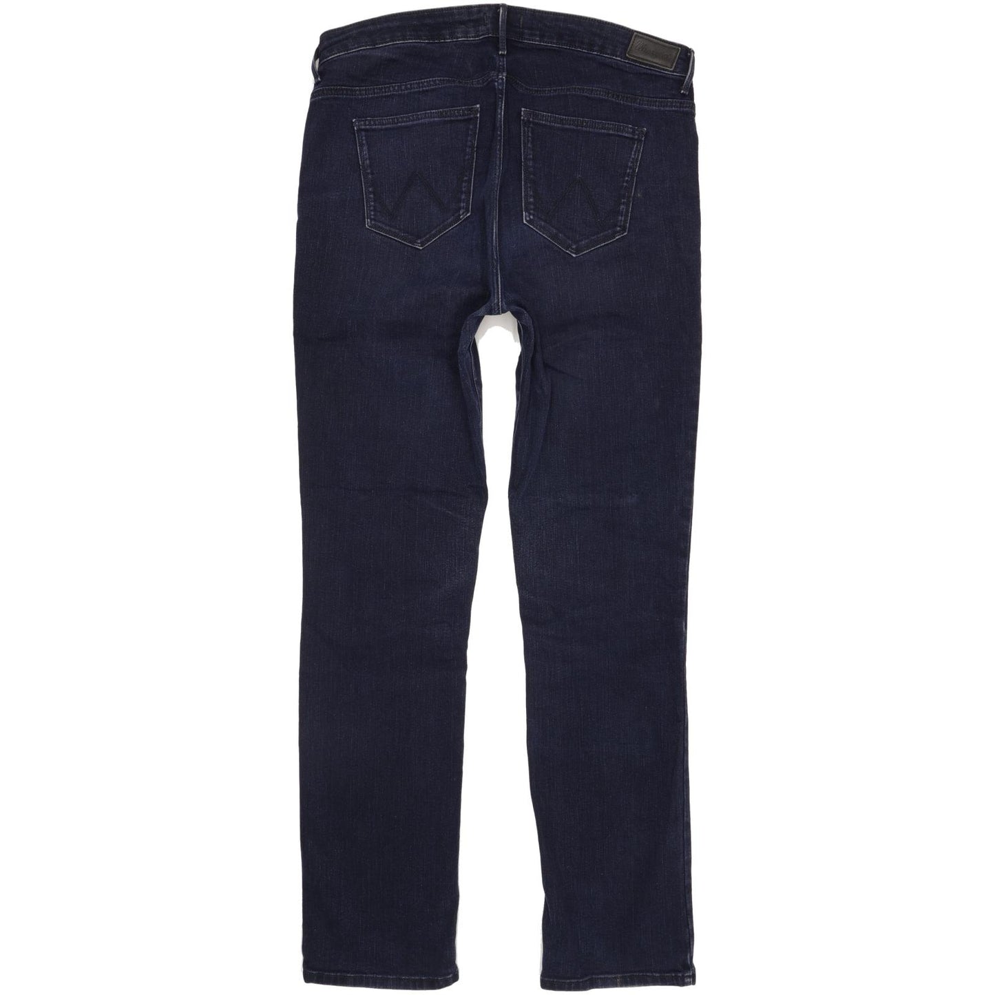 Wrangler Women Navy Straight Slim Stretch Jeans W34 L32