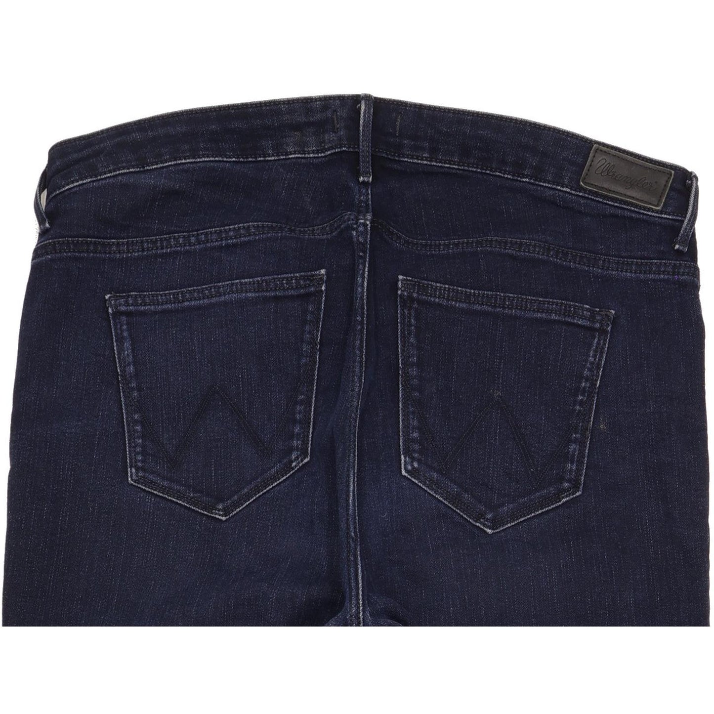 Wrangler Women Navy Straight Slim Stretch Jeans W34 L32
