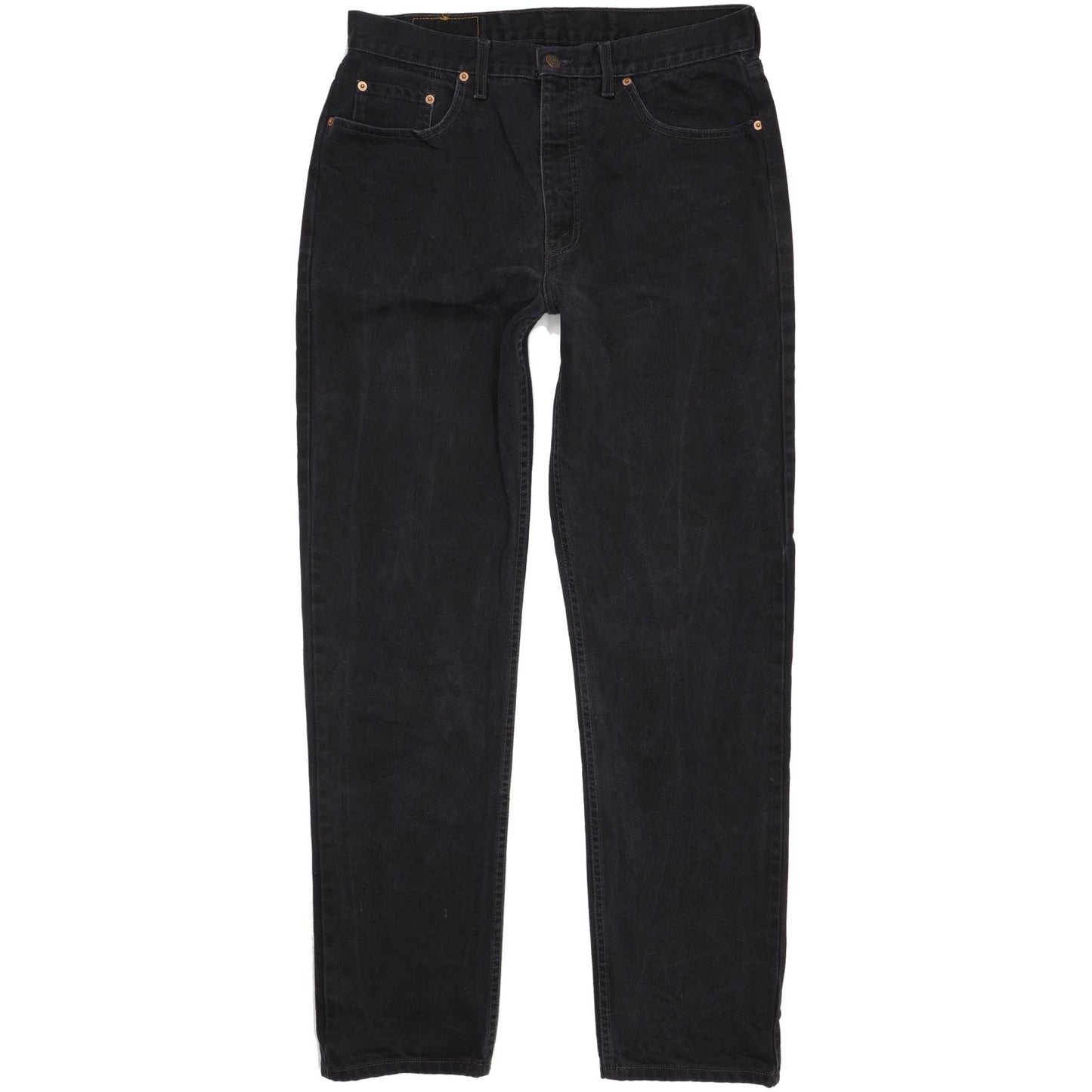 Levi's 615 Men Black Straight Regular Jeans W35 L34 (106196)