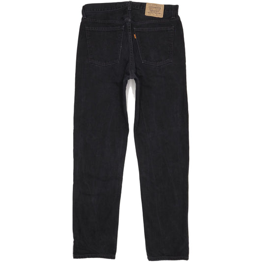 Levi's 615 Men Black Straight Regular Jeans W35 L34 (106196)