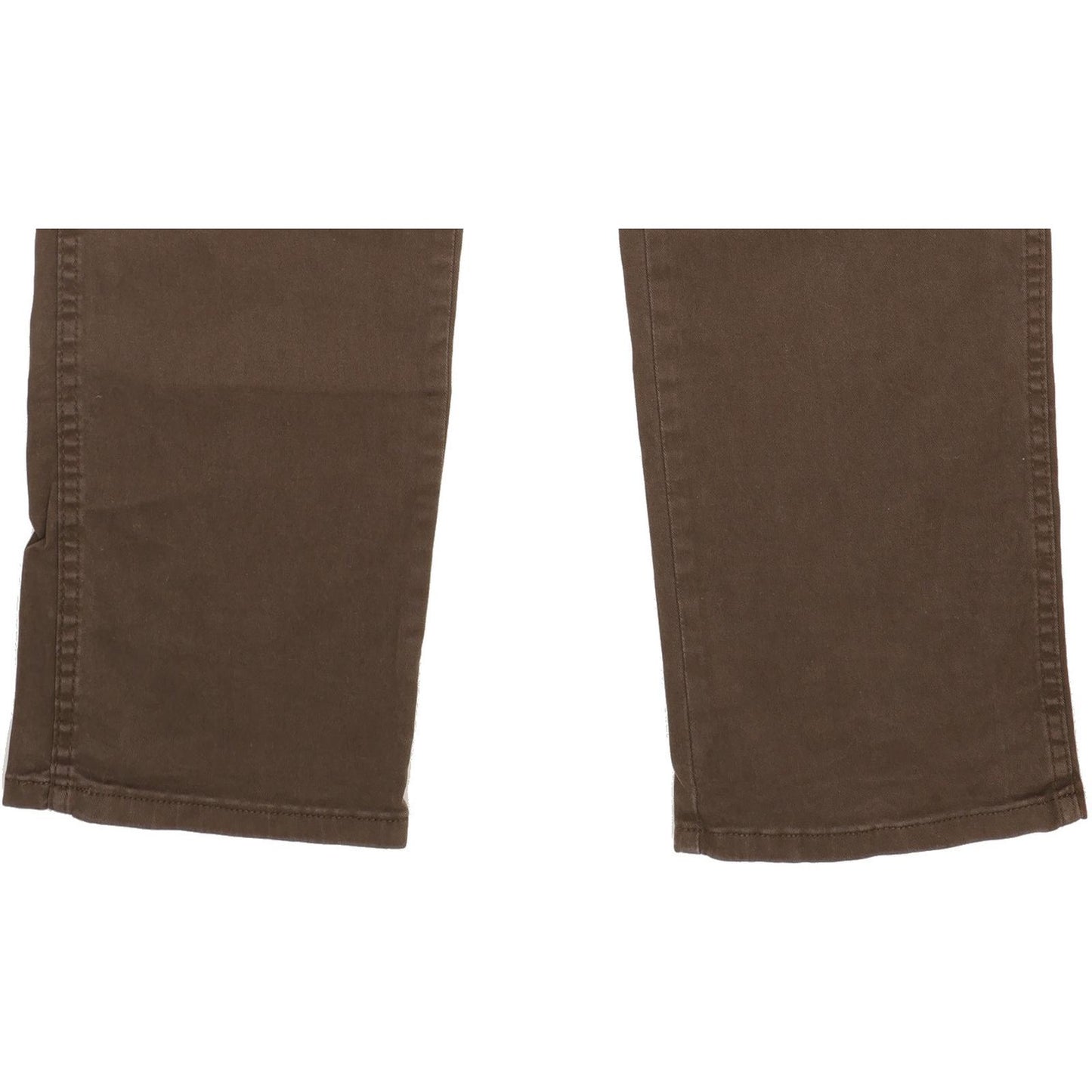 Wrangler Texas Men Brown Straight Regular Stretch Jeans W38 L34 (106197)