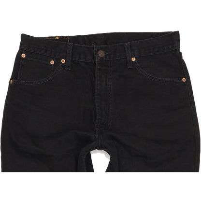 Levi's 521 Men Black Straight Regular Jeans W33 L29 (106199)