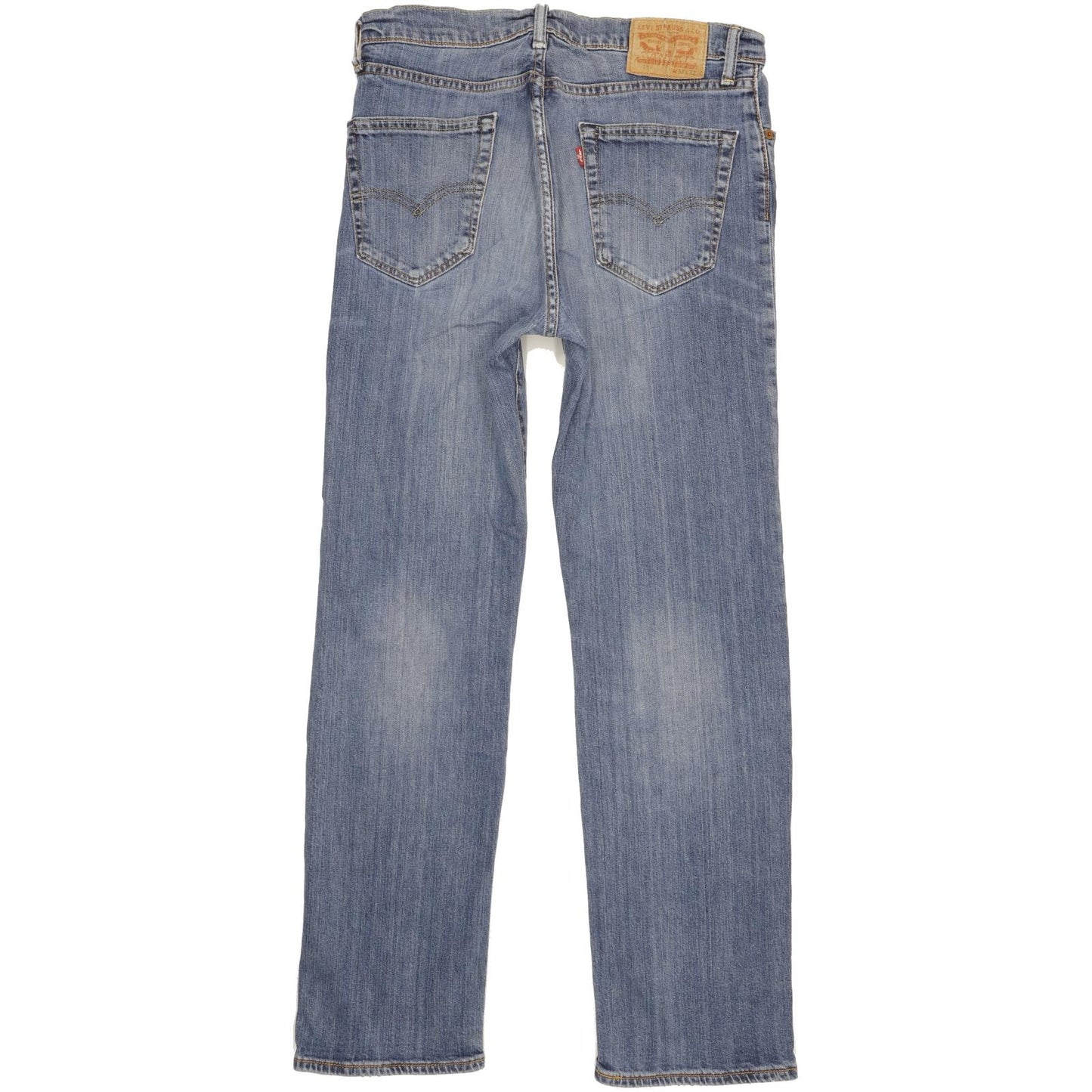 Levi's 751 Men Blue Straight Regular Stretch Jeans W32 L32 (106202)