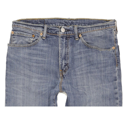 Levi's 751 Men Blue Straight Regular Stretch Jeans W32 L32 (106202)