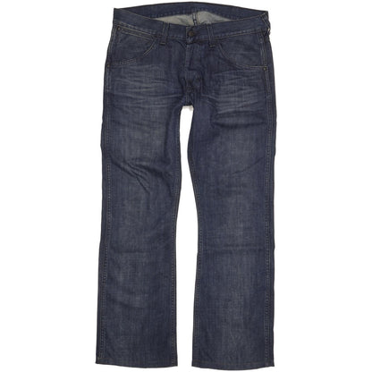 Wrangler Miles Men Blue Bootcut Slim Jeans W32 L31 (106203)