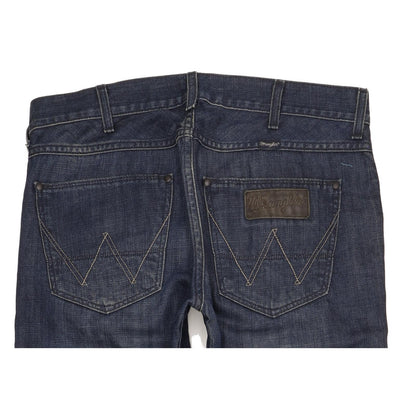 Wrangler Miles Men Blue Bootcut Slim Jeans W32 L31 (106203)