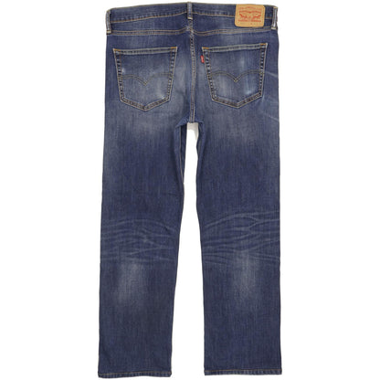 Levi's 504 Men Blue Straight Regular Stretch Jeans W36 L30 (106204)