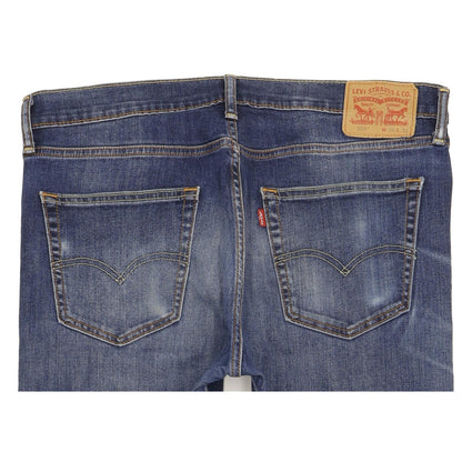 Levi's 504 Men Blue Straight Regular Stretch Jeans W36 L30 (106204)