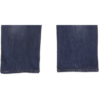 Levi's 504 Men Blue Straight Regular Stretch Jeans W36 L30 (106204)