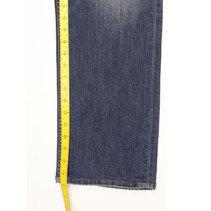 Levi's 504 Men Blue Straight Regular Stretch Jeans W36 L30 (106204)