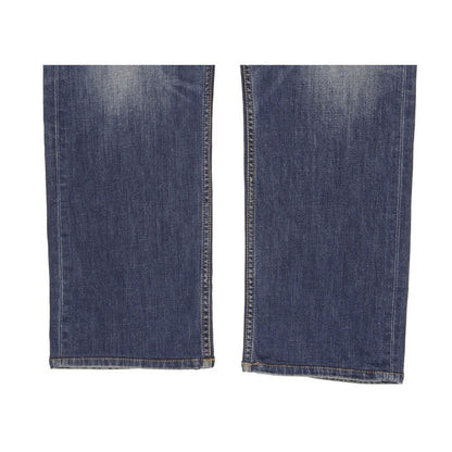 Levi's 504 Men Blue Straight Regular Stretch Jeans W36 L30 (106204)