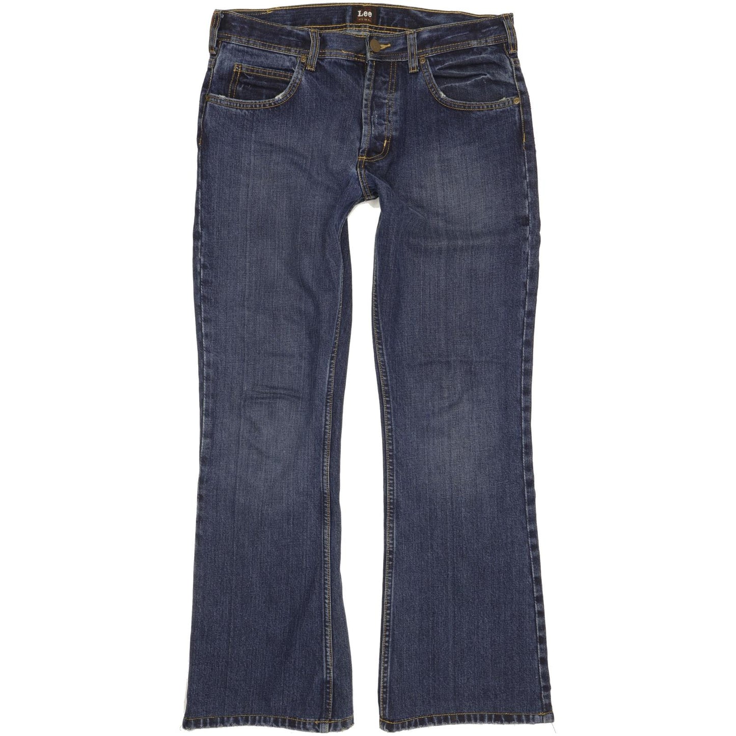 Lee Denver Men Blue Bootcut Slim Jeans W33 L31 (106205)