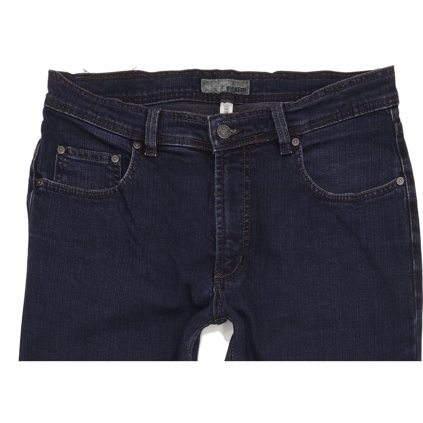 Pioneer Rando Men Blue Straight Regular Stretch Jeans W34 L34 (106206)