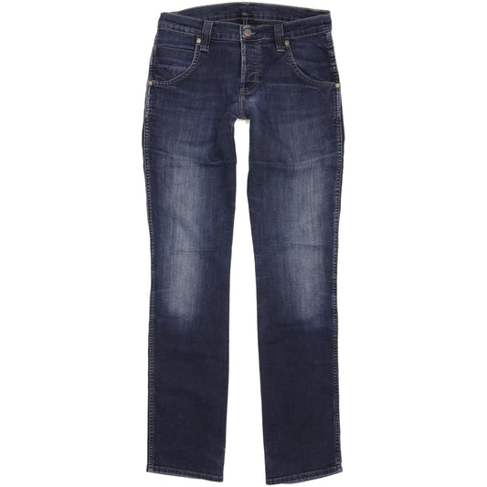 Wrangler Spencer Men Blue Straight Slim Jeans W28 L33 (106208)