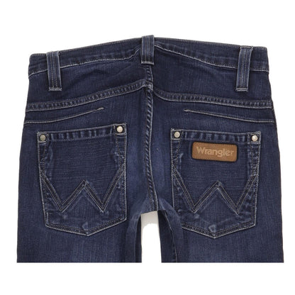 Wrangler Spencer Men Blue Straight Slim Jeans W28 L33 (106208)