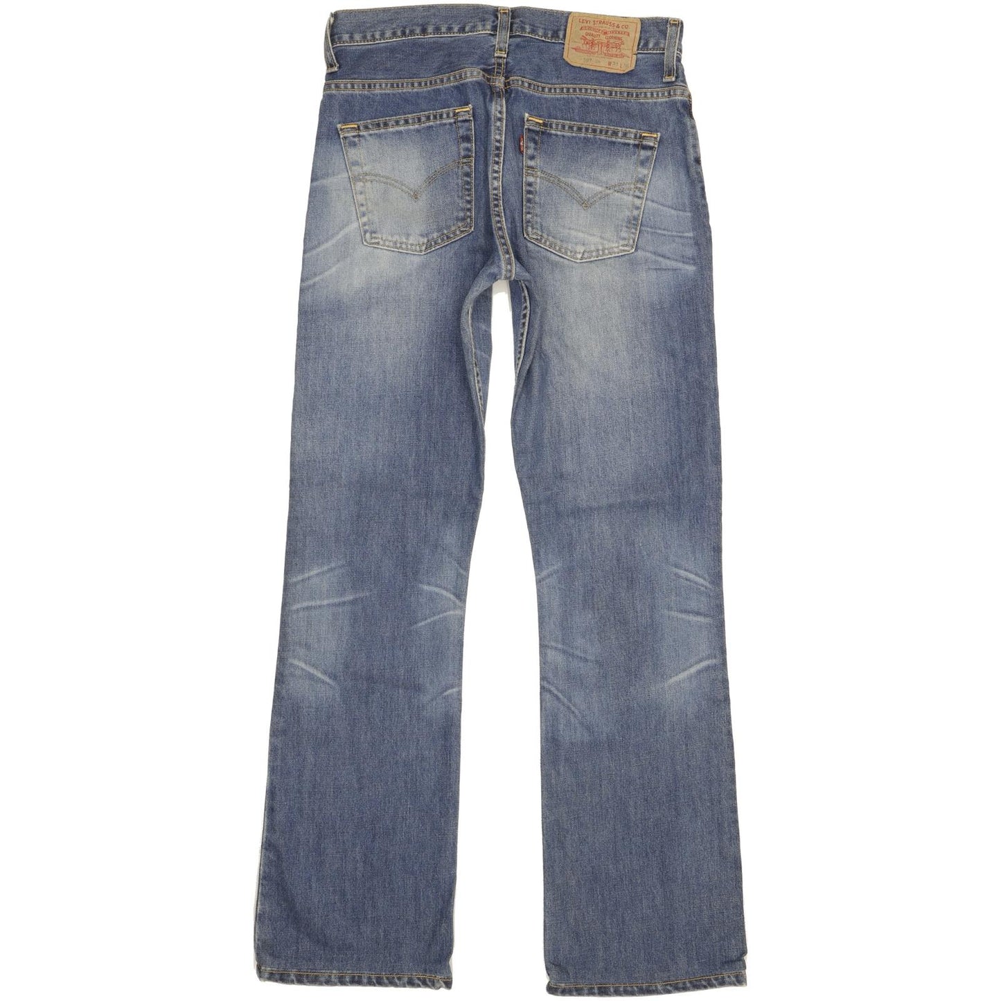 Levi's 507 Men Blue Bootcut Regular Jeans W31 L33 (106209)