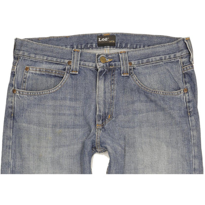 Lee Kent Men Blue Straight Regular Jeans W33 L32 (106210)