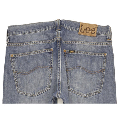 Lee Kent Men Blue Straight Regular Jeans W33 L32 (106210)
