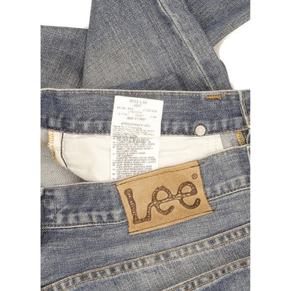 Lee Kent Men Blue Straight Regular Jeans W33 L32 (106210)