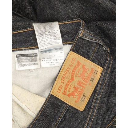 Levi's 559 Men Blue Straight Relaxed Jeans W36 L34 (106211)