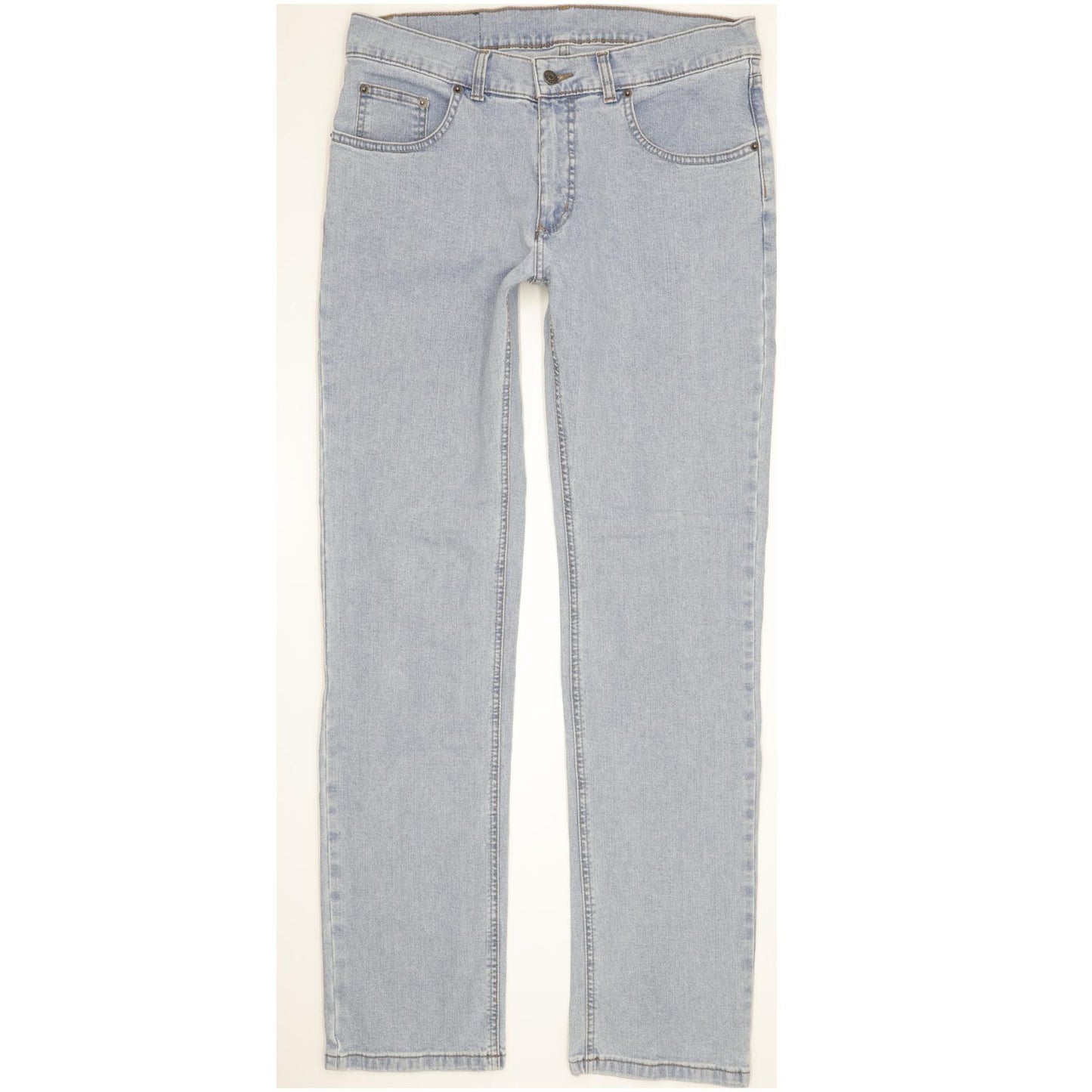 Pioneer Men Blue Straight Regular Stretch Jeans W33 L34 (106212)