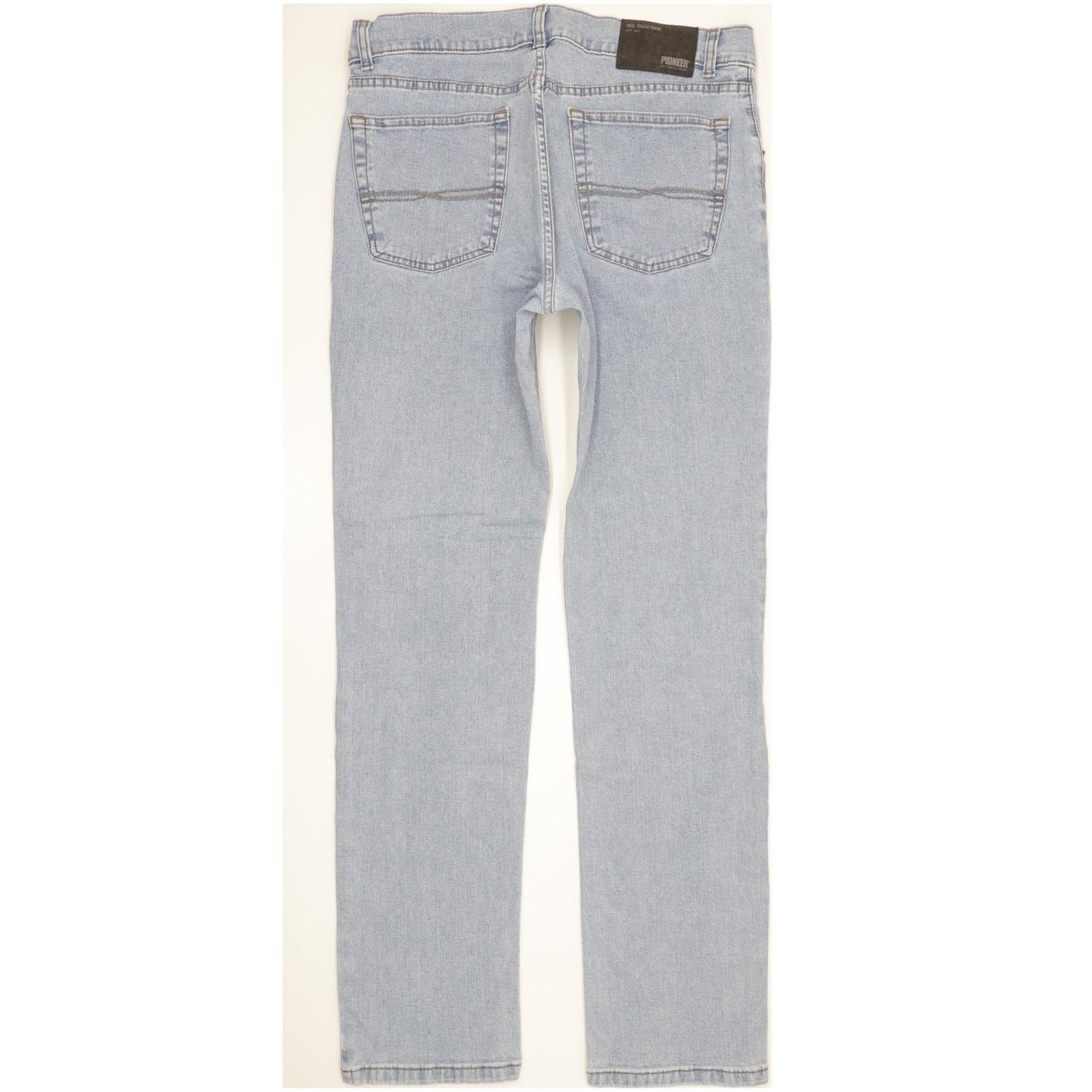 Pioneer Men Blue Straight Regular Stretch Jeans W33 L34 (106212)