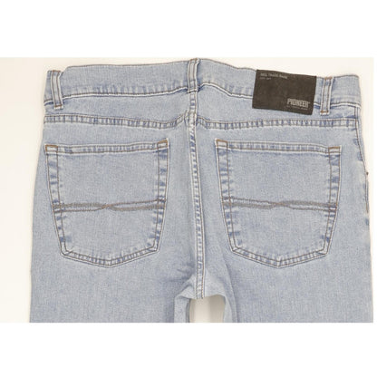 Pioneer Men Blue Straight Regular Stretch Jeans W33 L34 (106212)
