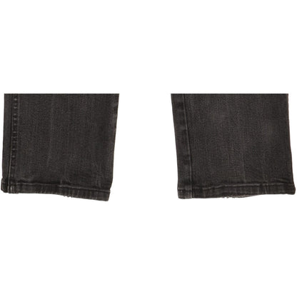 Wrangler Texas Men Black Straight Regular Stretch Jeans W34 L29 (106213)