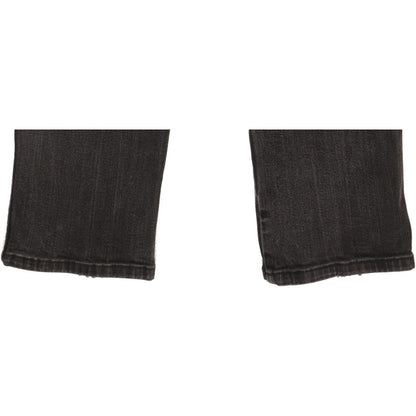 Wrangler Texas Men Black Straight Regular Stretch Jeans W34 L29 (106213)