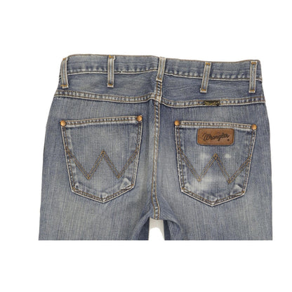 Wrangler Alaska Men Blue Straight Regular Jeans W30 L32 (106216)