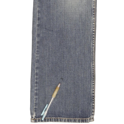 Wrangler Alaska Men Blue Straight Regular Jeans W30 L32 (106216)