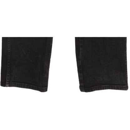 Wrangler Texas Men Black Straight Regular Stretch Jeans W34 L29 (106220)