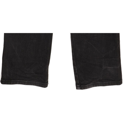 Wrangler Texas Men Black Straight Regular Stretch Jeans W34 L29 (106220)