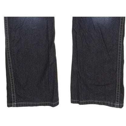 Wrangler Clyde Men Blue Straight Regular Jeans W34 L34 (106221)