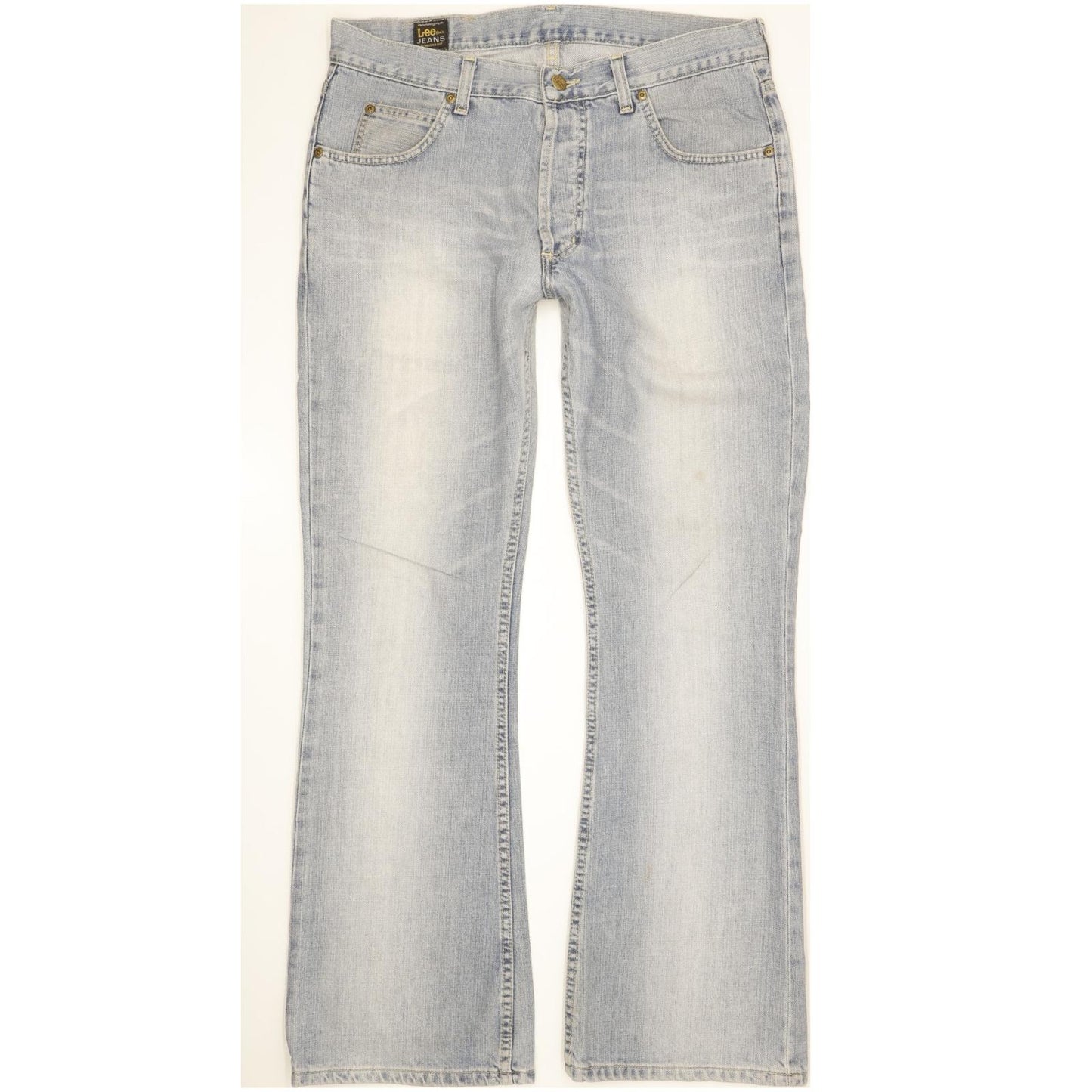 Lee Denver Men Blue Bootcut Regular Jeans W34 L32 (106222)