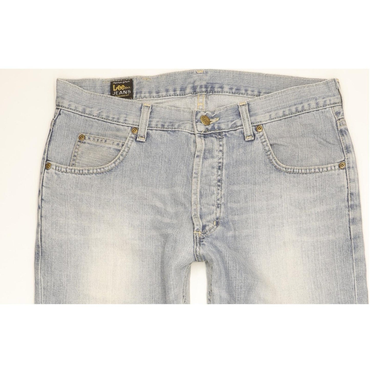 Lee Denver Men Blue Bootcut Regular Jeans W34 L32 (106222)