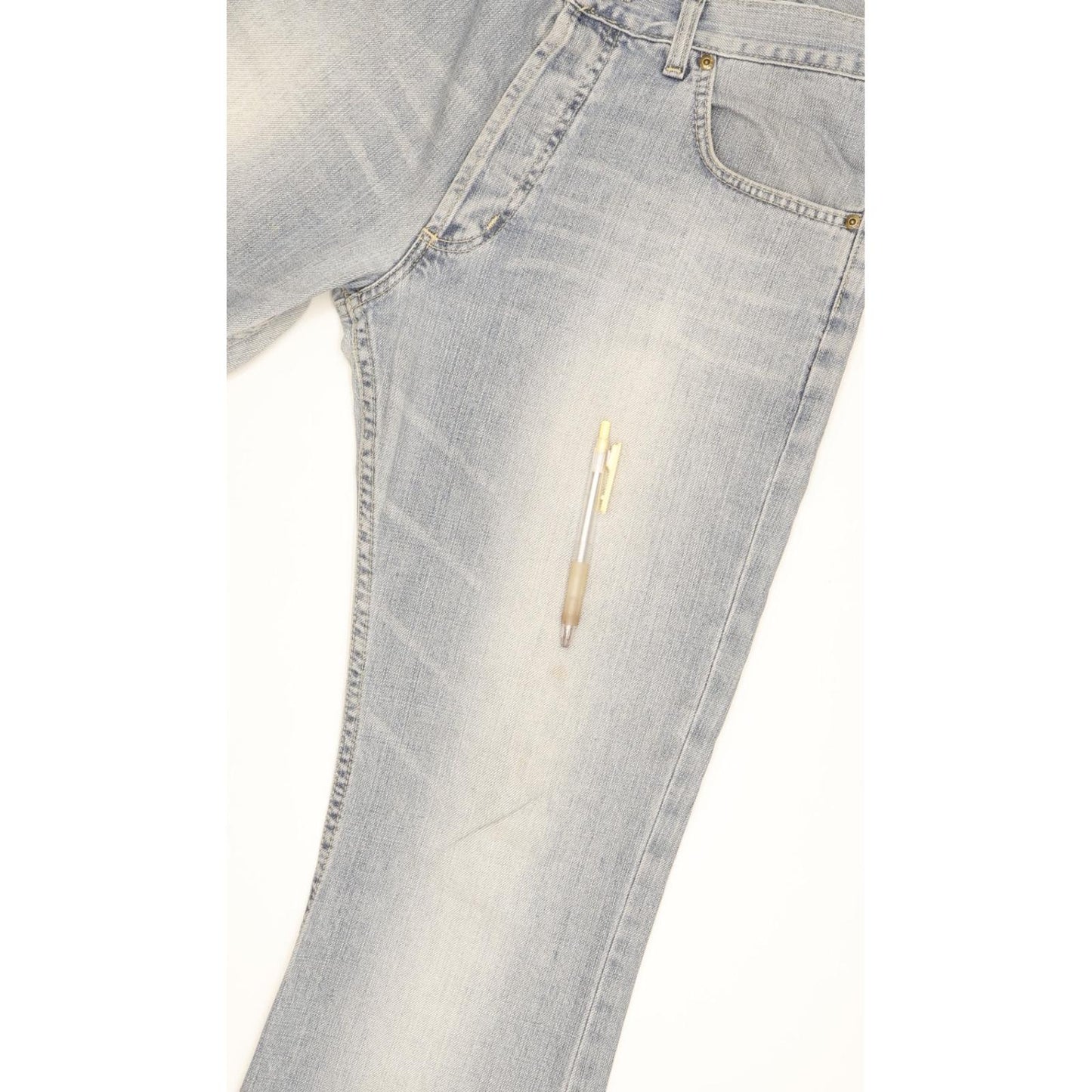 Lee Denver Men Blue Bootcut Regular Jeans W34 L32 (106222)