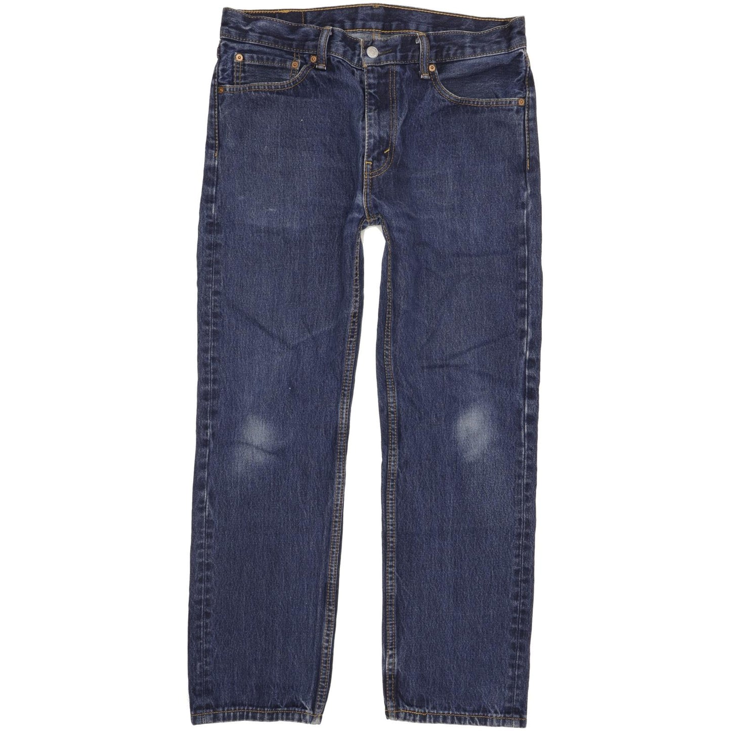 Levi's 505 Men Blue Straight Regular Jeans W33 L29 (106223)