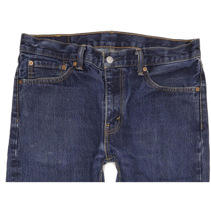 Levi's 505 Men Blue Straight Regular Jeans W33 L29 (106223)