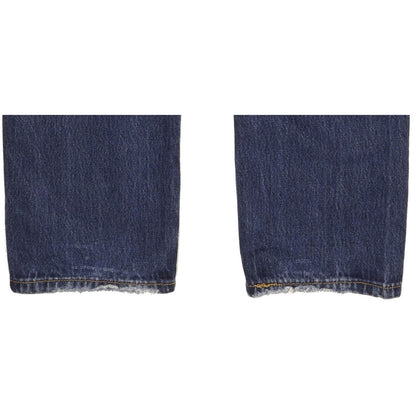 Levi's 505 Men Blue Straight Regular Jeans W33 L29 (106223)